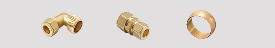 Brass Compression Fittings For Copper Tube